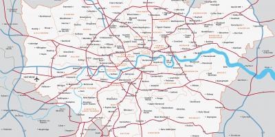 Mapa de Londres