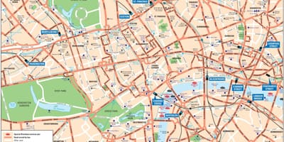 Londres, reino unido mapa